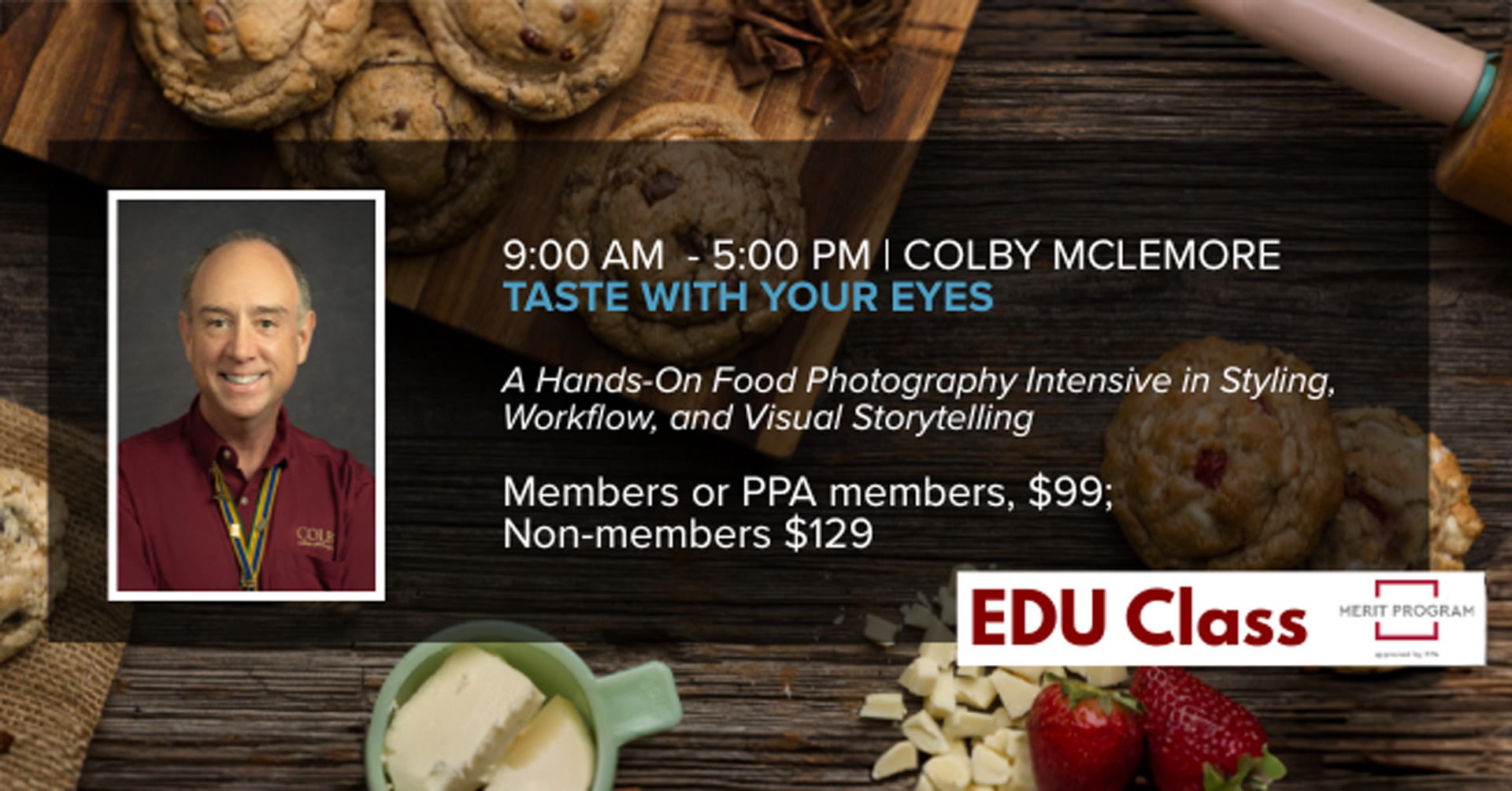 Food Photography Workshop - Colby McLemore