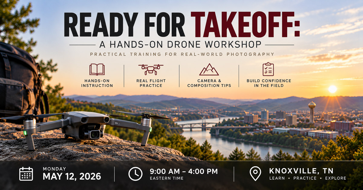Ready for Takeoff hands-on drone workshop in Knoxville, Tennessee