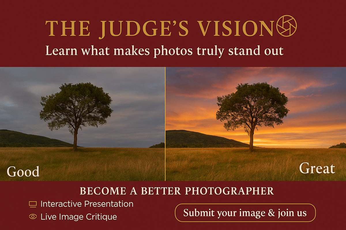 The Judge’s Vision photography presentation for LeConte Photographic Society